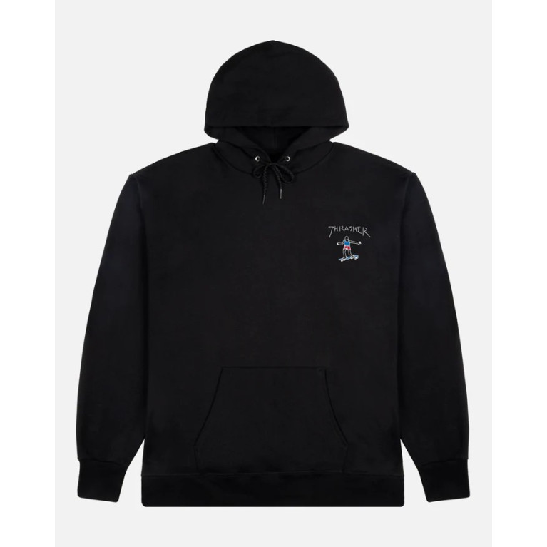 Толстовка Thrasher Gonz Mini Logo Hoodie Black Толстовка Thrasher Gonz Mini Logo Hoodie Black