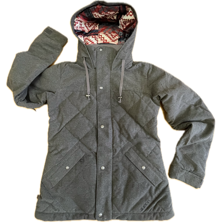 Куртка женская BURTON WB EDEN DWN JK CHARCOAL HEATHER