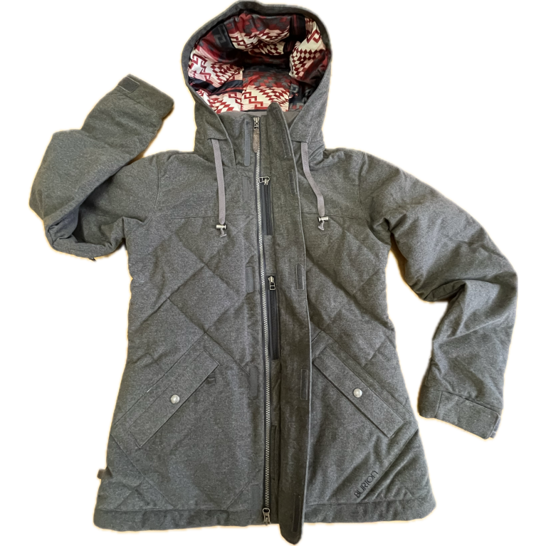 Куртка женская BURTON WB EDEN DWN JK CHARCOAL HEATHER