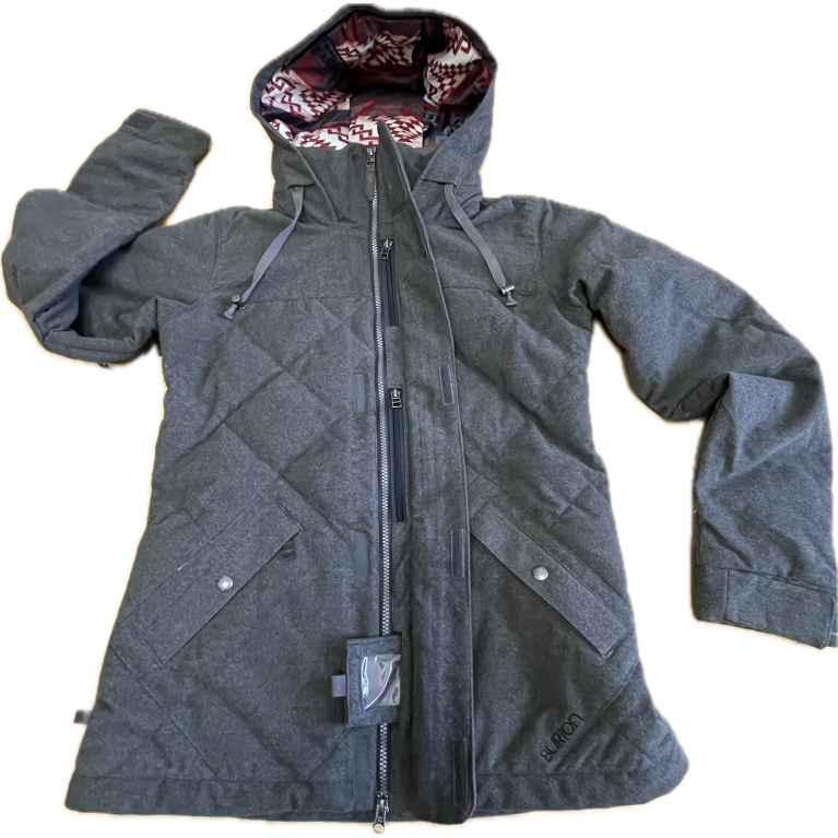 Куртка женская BURTON WB EDEN DWN JK CHARCOAL HEATHER