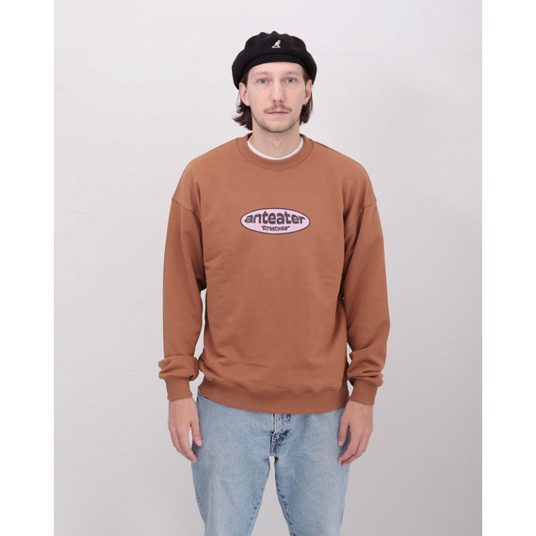 Толстовка ANTEATER Crewneck-Tobacco-Oval