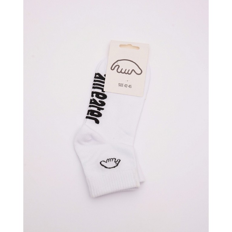Носки ANTEATER LOW_Socks-White-Logo