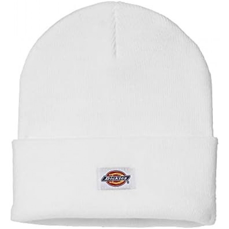 Купить шапку Dickies Acrylic Beanie Hat Knit Beanie White