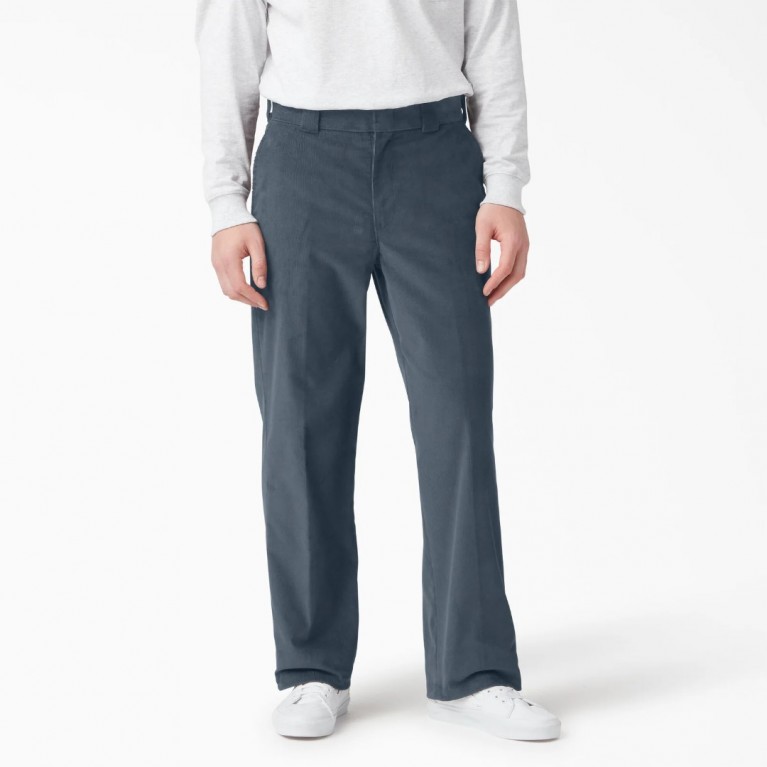 Штаны DICKIES FLAT FRONT CORD PANT AIRFORCE BLUE