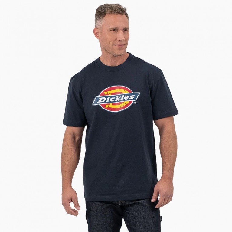 Купить футболку Dickies Short Sleeve Relaxed Fit Graphic T-Shirt Dark Navy