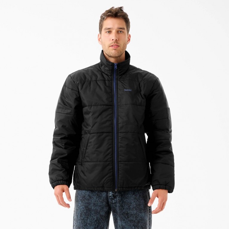 Куртка Dickies TOM KNOX FULL ZIP PUFFER JACKET Black