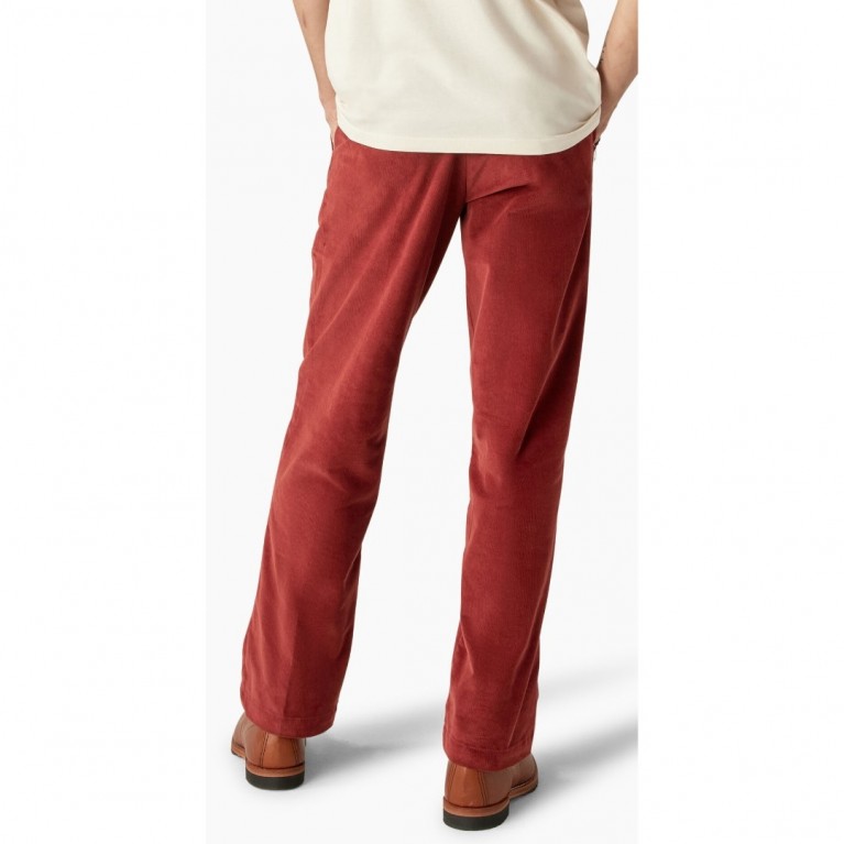 Купить штаны DICKIES FLAT FRONT CORDUROY PANT Fired Brick