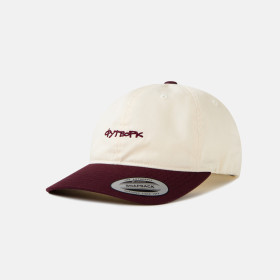 Кепка FOOTWORK TAG DAD CAP (Цвет MAROON/OFF WHITE, Размер Универсальный (OSFA))