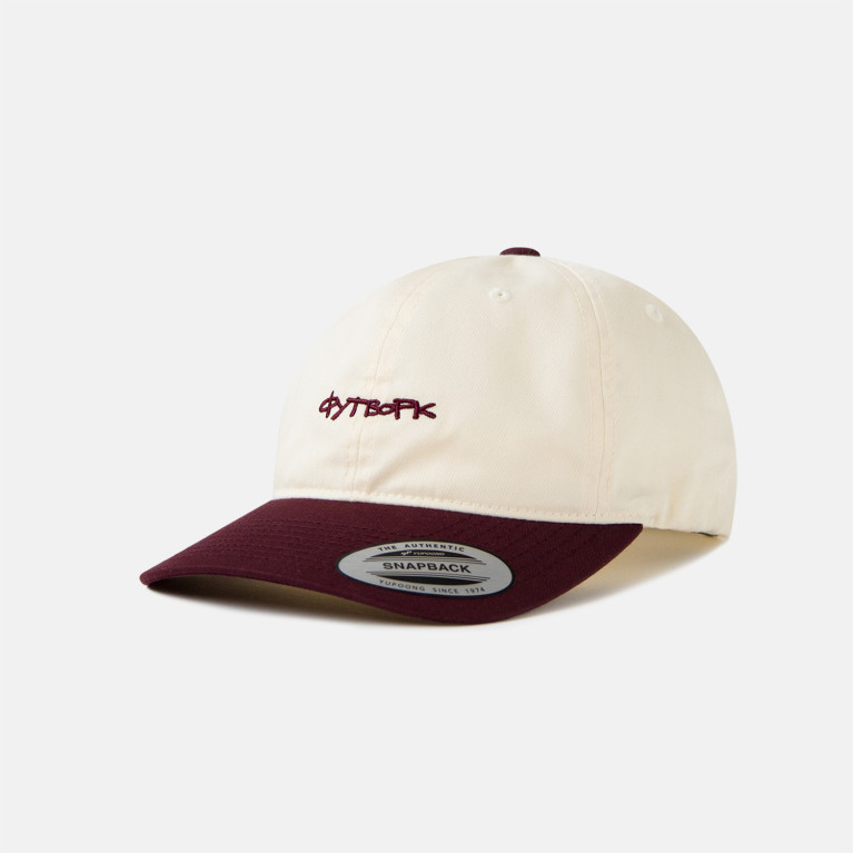 Кепка FOOTWORK TAG DAD CAP (Цвет MAROON/OFF WHITE, Размер Универсальный (OSFA))