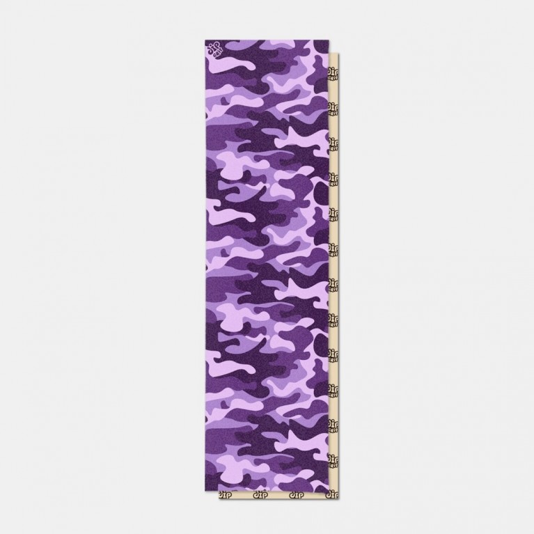 Шкурка для скейтборда Dip Grip CAMO: PURPLE