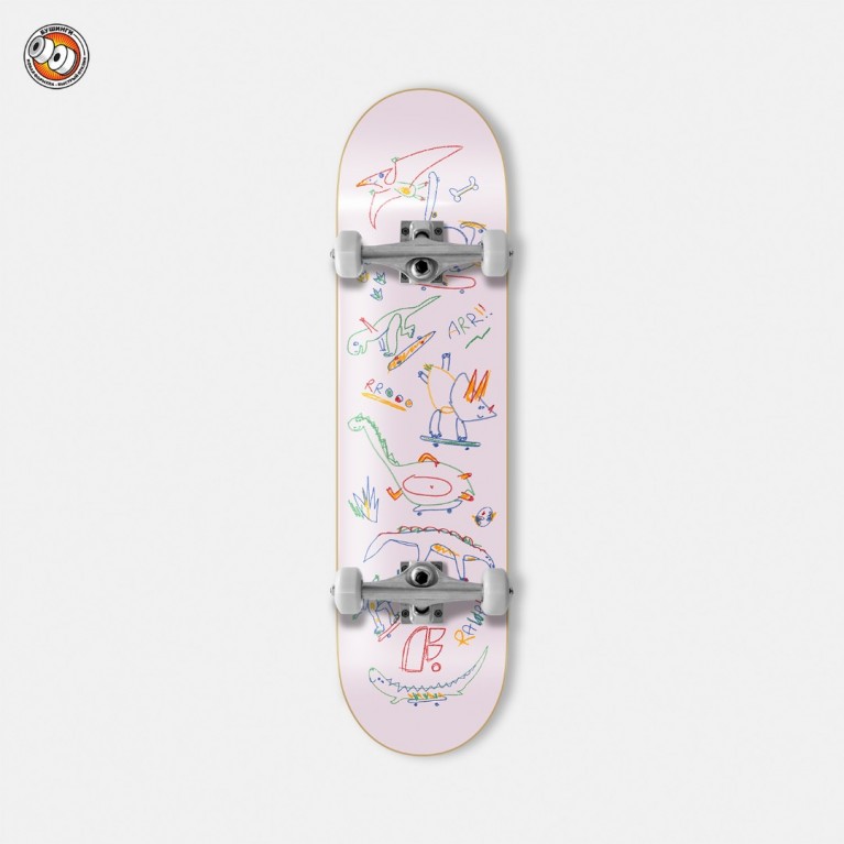 Скейтборд детский Футворк Dinos Light Micro 6.75 x 27.75