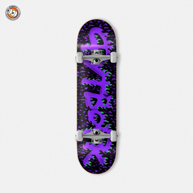Скейтборд Футворк Flame Purple 7.875 x 31.375
