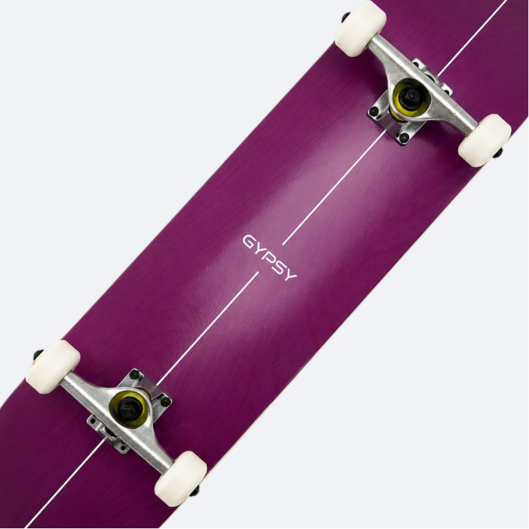 Скейтборд в сборе Gypsy Purple Blank 8.25"