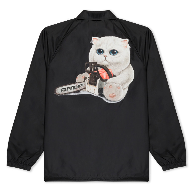 Куртка Ripndip Find Fout Coaches Jacket Black