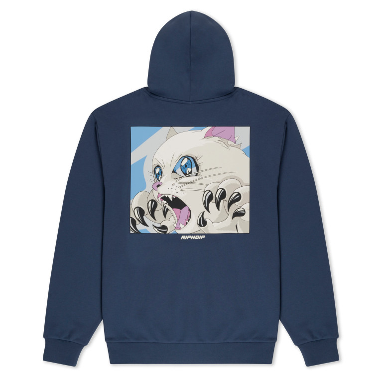 Толстовка Ripndip Metal Claw Hoodie Navy