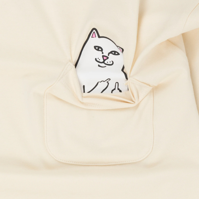 Футболка Ripndip Lord Nermal Pocket Tee Natural