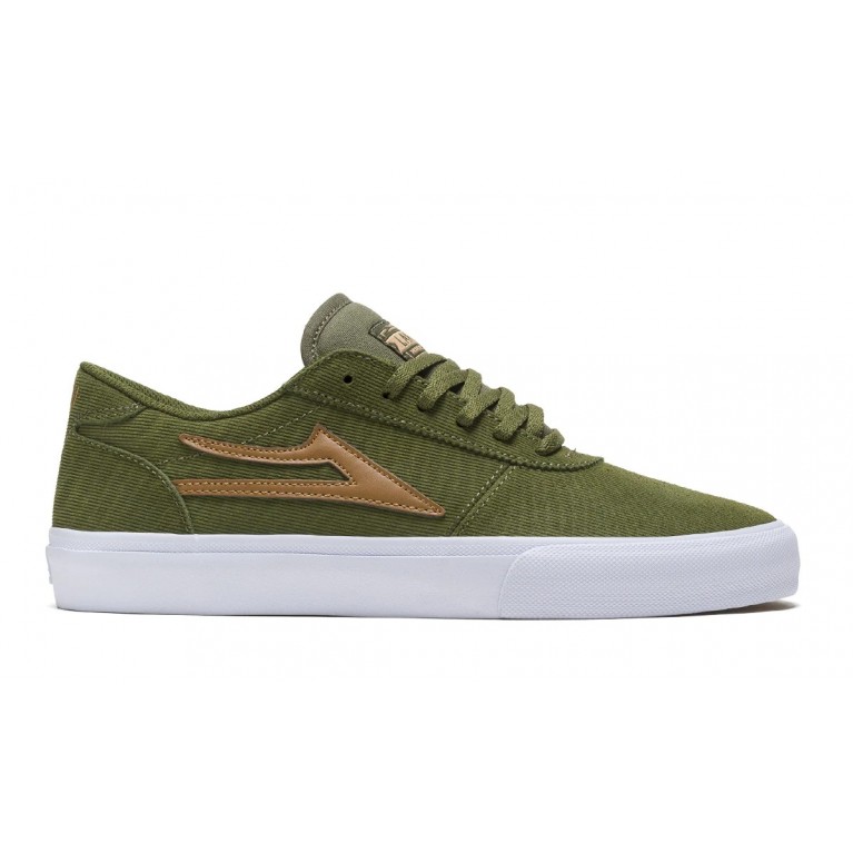 Кеды LAKAI SHOES MANCHESTER OLIVE CORD SUEDE