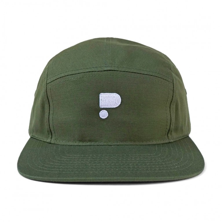 Кепка Pushca Classic P-Logo 5 Panel Cap Olive