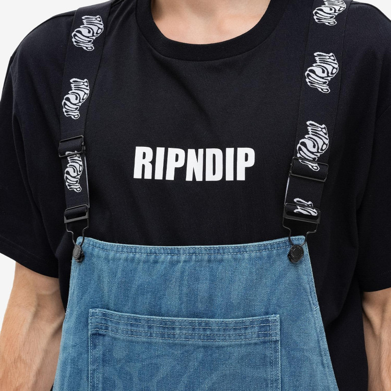 Комбинезон Ripndip Wilshire Denim Overalls Medium Wash