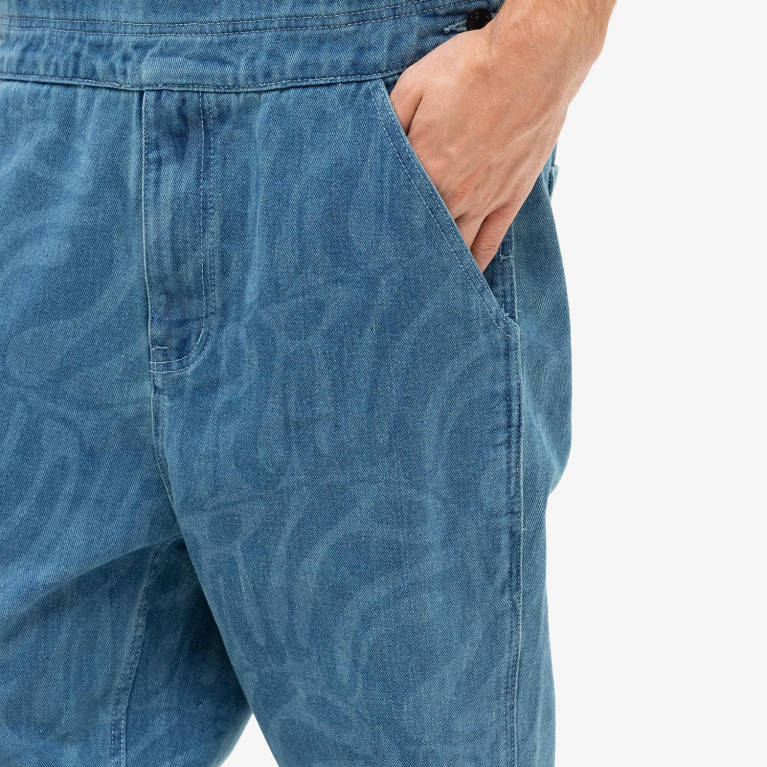 Комбинезон Ripndip Wilshire Denim Overalls Medium Wash