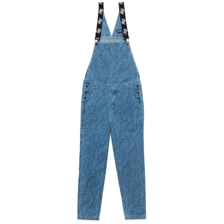 Комбинезон Ripndip Wilshire Denim Overalls Medium Wash