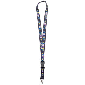 Ключница Ripndip Fan Fave Lanyard Black