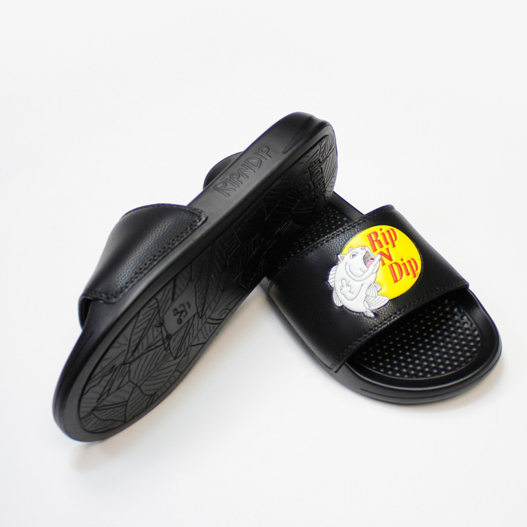 Тапочки Ripndip Catfish Slides Black