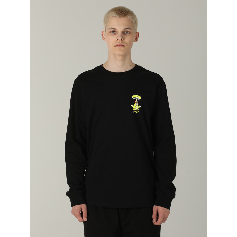 Лонгслив Ripndip Know Ur Shrooms Long Sleeve Black