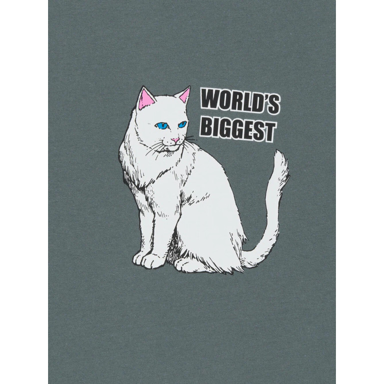 Футболка Ripndip World's Biggest Tee Charcoal