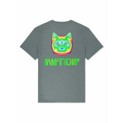 Футболка Ripndip Thermal Nermal Tee Charcoal
