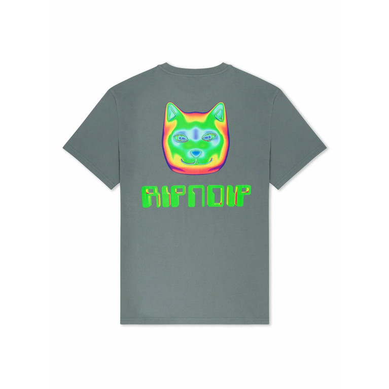 Футболка Ripndip Thermal Nermal Tee Charcoal