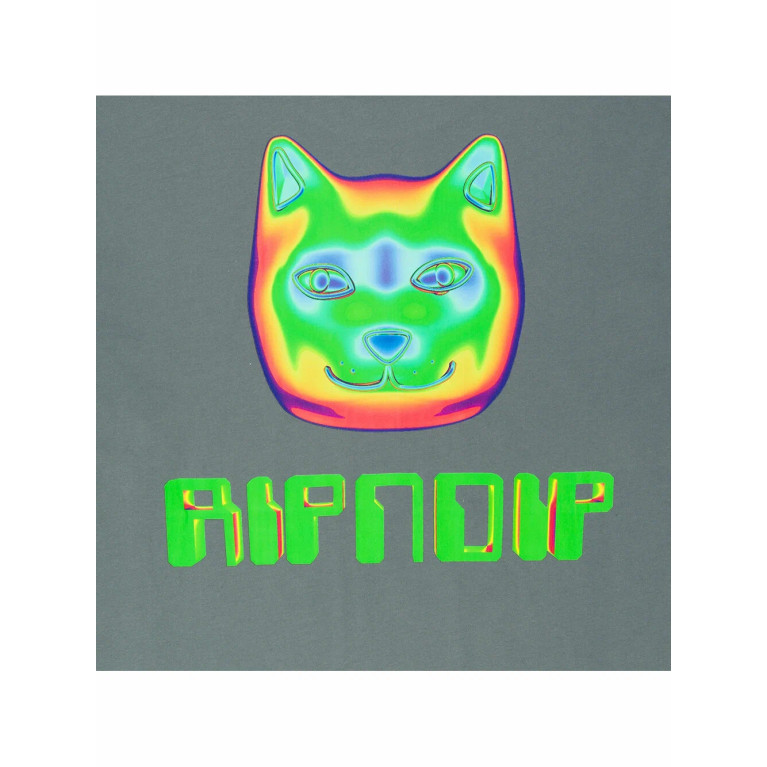 Футболка Ripndip Thermal Nermal Tee Charcoal