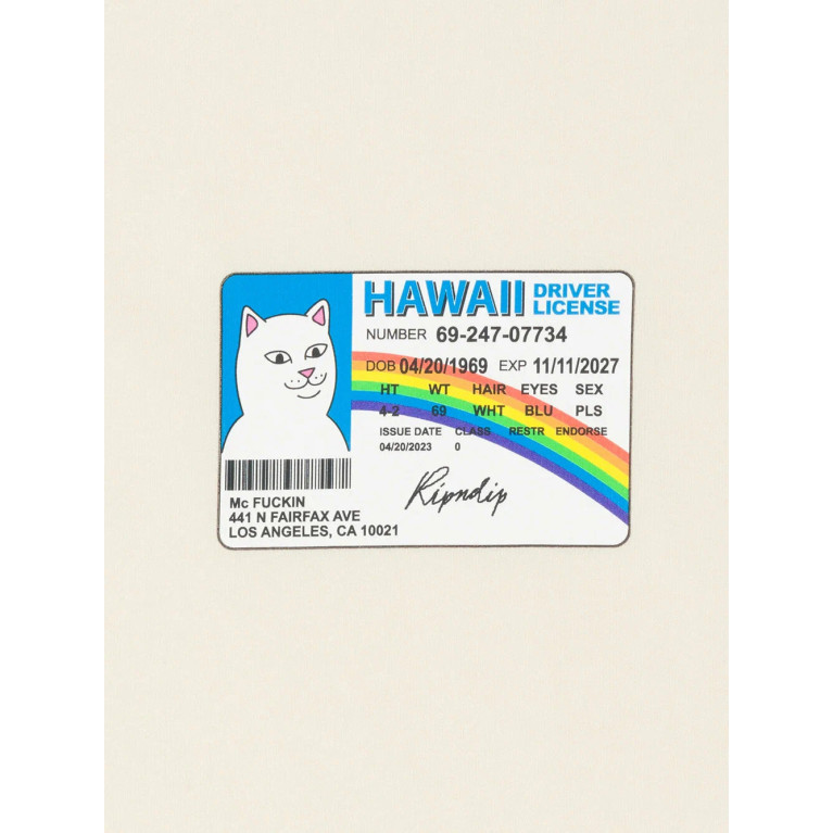 Футболка Ripndip MCFuckin Tee Natural