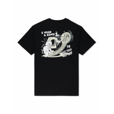 Футболка Ripndip Nut Off Tee Black