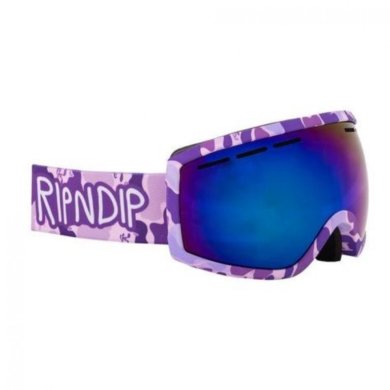 Сноуборд маска Ripndip Goggles Purple Camo