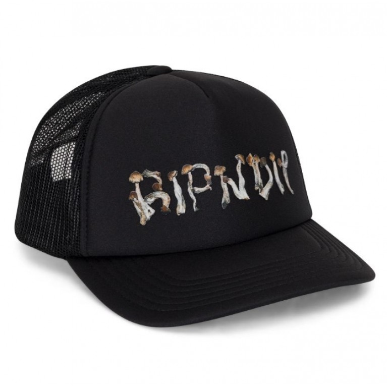 Кепка Ripndip IS THIS REAL LIFE TRUCKER HAT BLACK