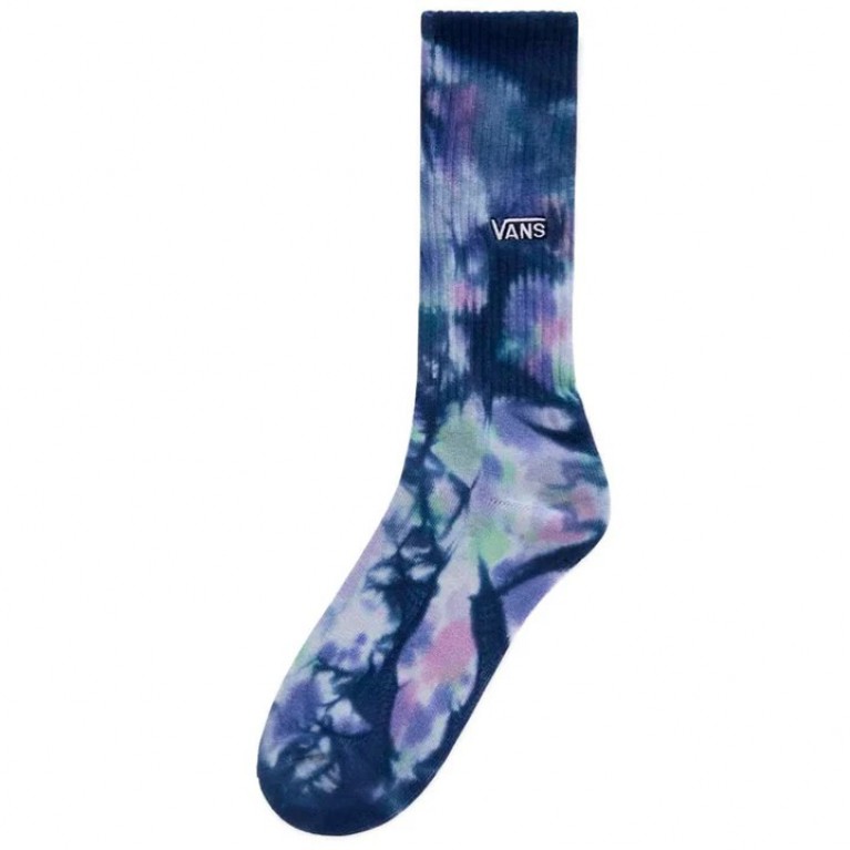 Купить носки VANS SOCKS OUTER LIMITS CREW - BLUE DEPTHS