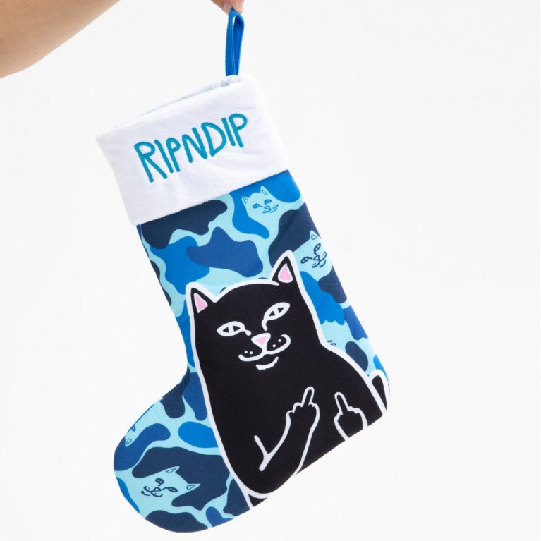 Носок для подарков Ripndip Lord Jermal Christmas Stocking (Blue)