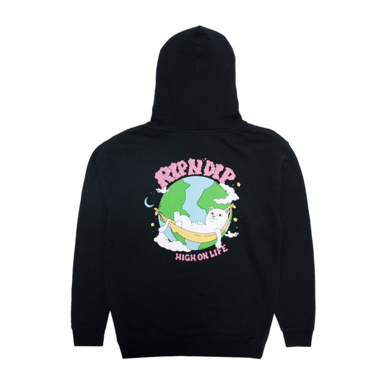 Толстовка Ripndip High On Life Hoodie Black