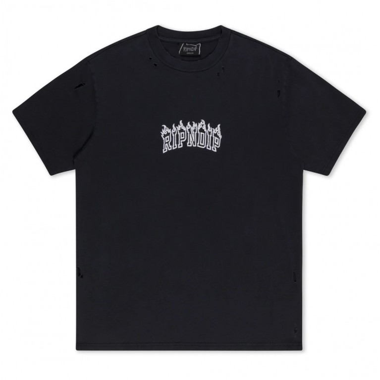 Футболка RIPNDIP FIRE SPIRIT TEE (BLACK)