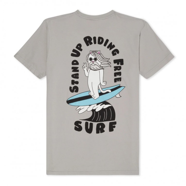 Купить футболку Ripndip S.U.R.F Tee Cool Grey