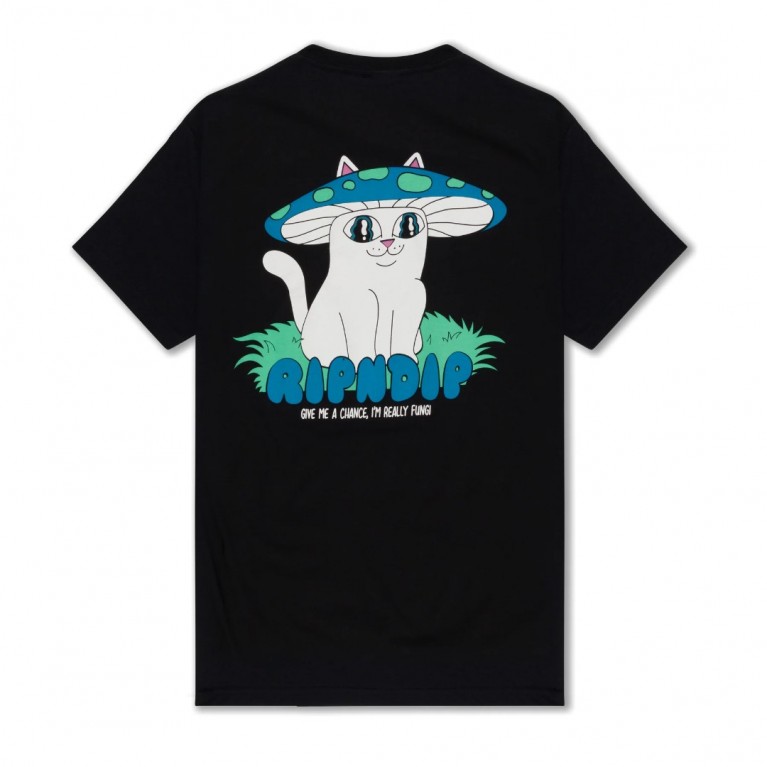 Купить футболку Ripndip Shroom Cat Tee Black