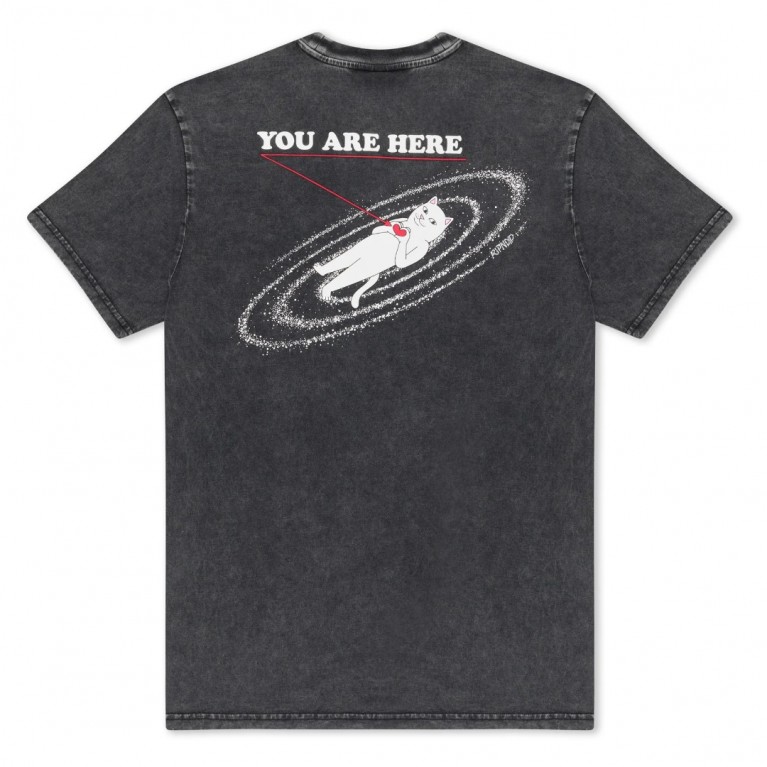 Футболка Ripndip You Are Here Tee Black