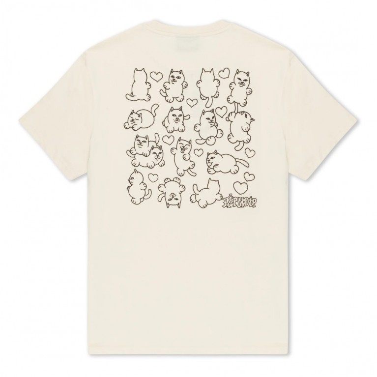 Футболка Ripndip Nermie Buddies Tee Natural