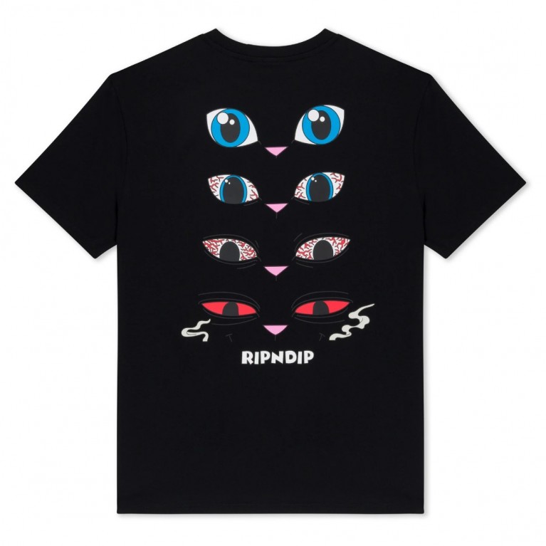 Футболка Ripndip 4 Steps Tee Black