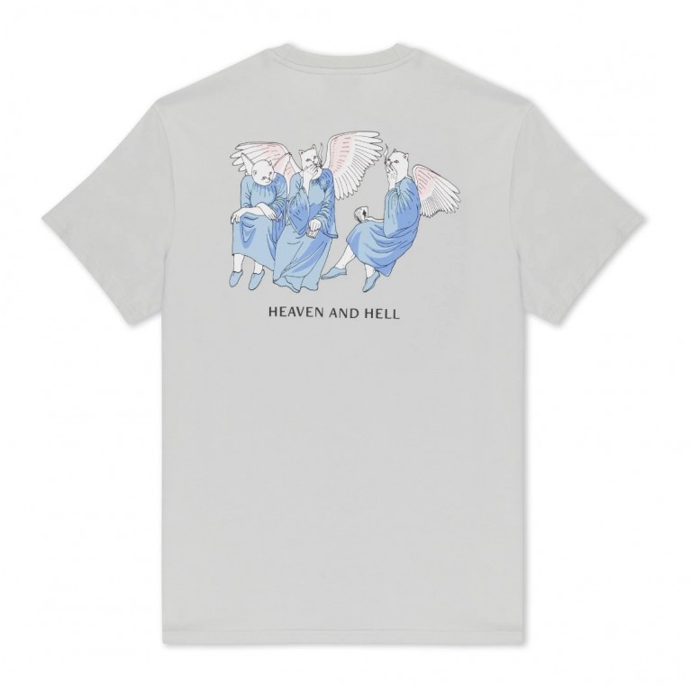 Футболка Ripndip Heaven and Hell Tee Grey