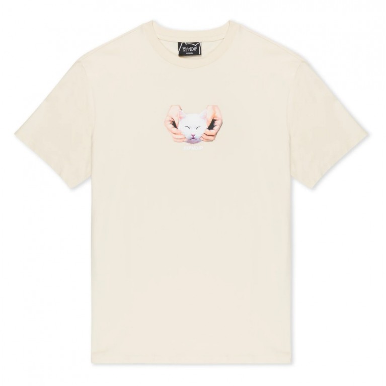 Футболка Ripndip Happy Kitty Tee Natural