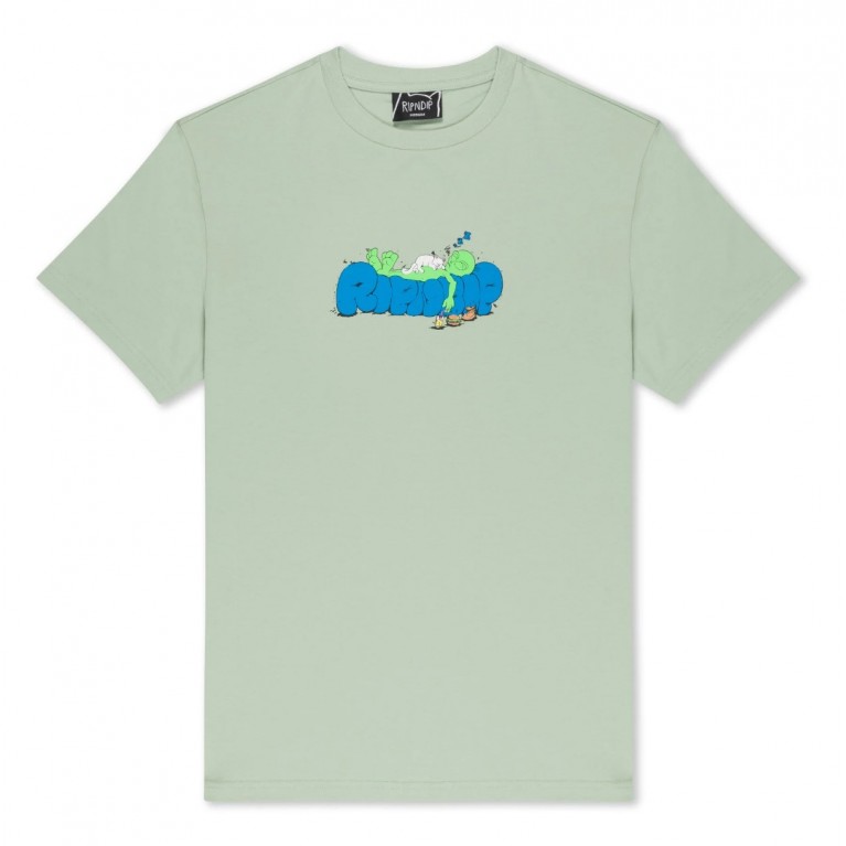 Футболка Ripndip Sleepy Tee Sage