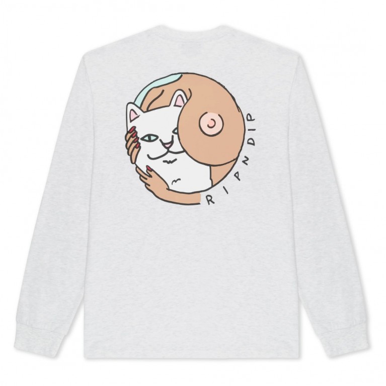 Купить лонгслив Ripndip Must Be Nice Long Sleeve Ash Heather