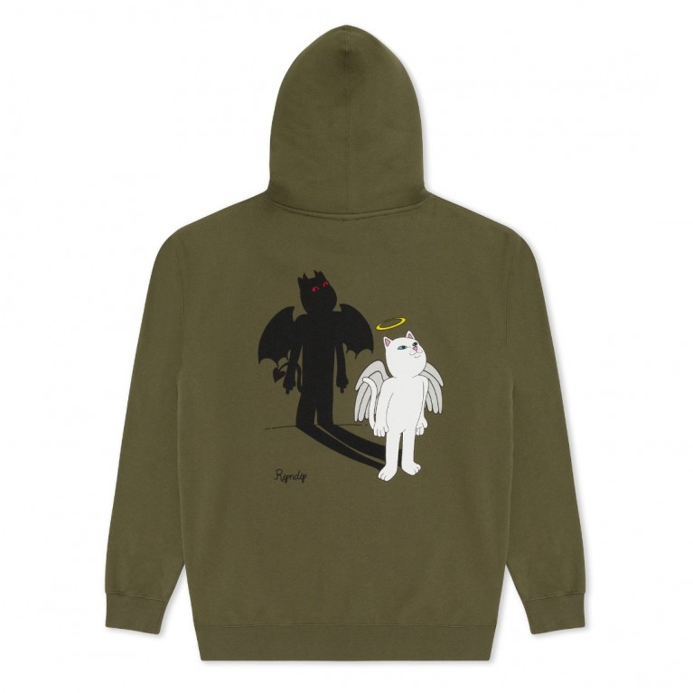 Толстовка Ripndip Shadow Friend Hoodie Army